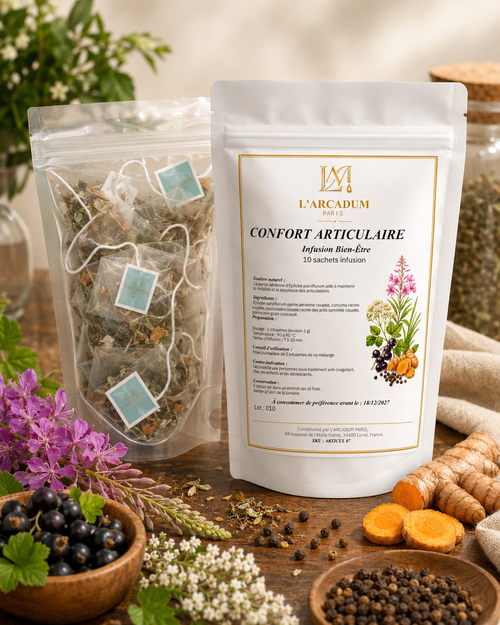 Infusion Confort Articulaire – L'Arcadum Paris